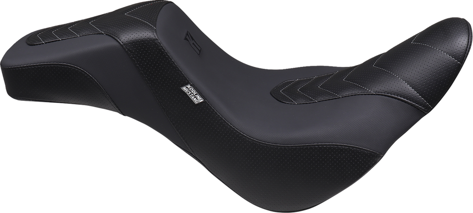 Signature Series Squareback™ - Gripper Vinyl - Chevron - Gun Metal Thread - FL 08-24