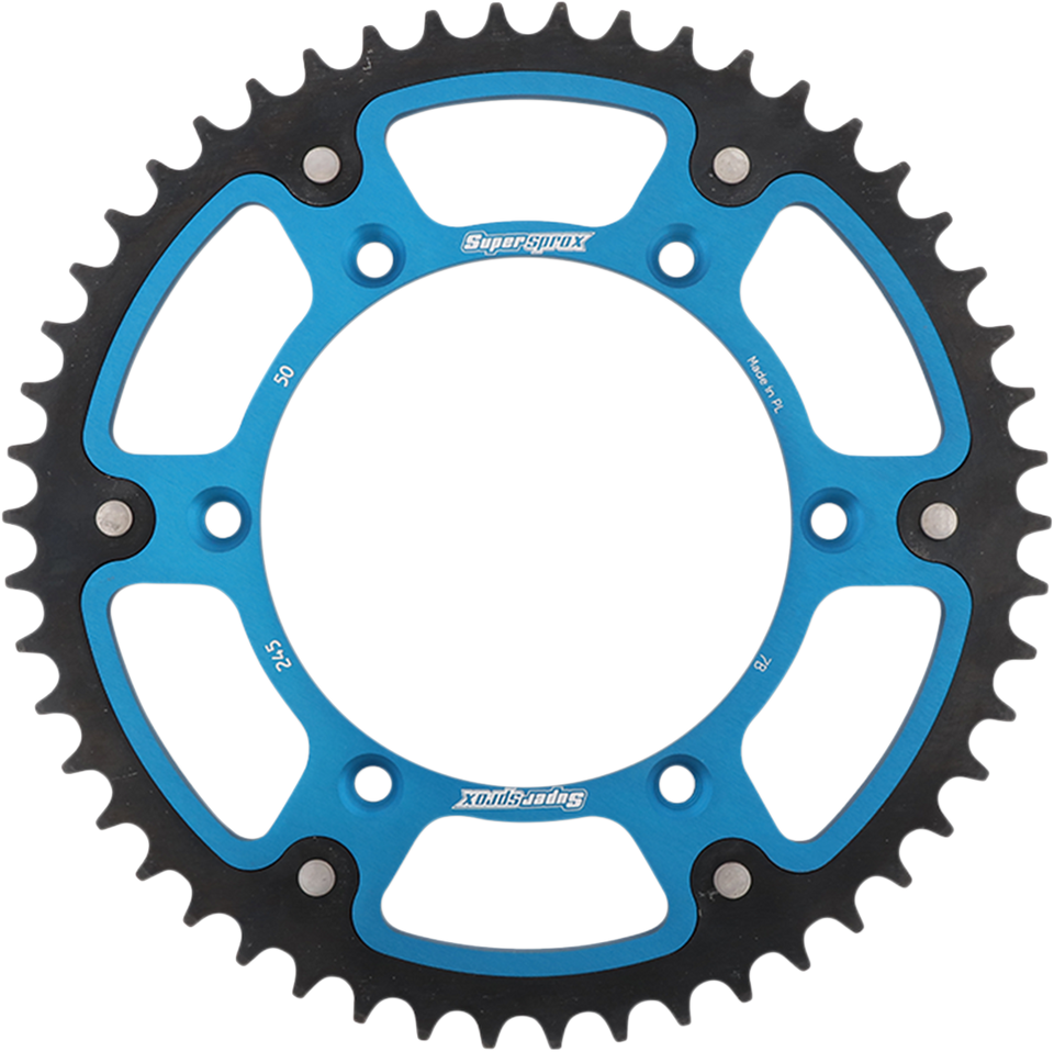 Stealth Rear Sprocket - 50 Tooth - Blue - Yamaha - Lutzka's Garage
