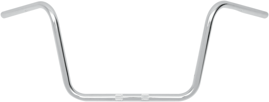 Handlebar - Ape Hanger - Knurled - Dimpled - Chrome - Lutzka's Garage