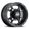 SS Alloy SS112 Sport Wheel - Rear - Black - 10x8 - 4/115 - 3+5 - Lutzka's Garage