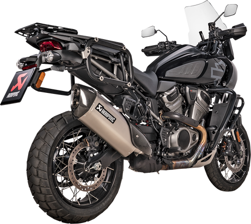 Slip-On Line Muffler - Titanium - Lutzka's Garage