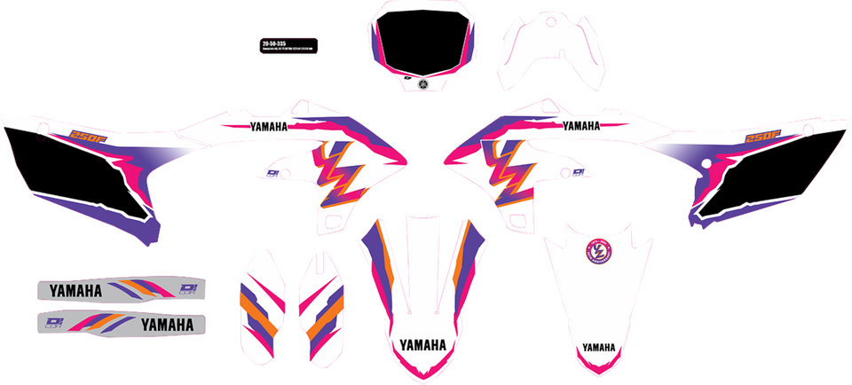 Graphic Kit - YZ Retro