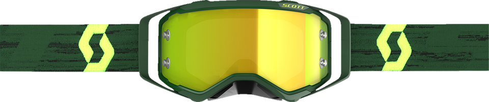 Prospect Goggles - Green/Hi-VizYellow - Yellow Chrome Works