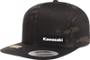 Kawasaki Snapback Hat - Camo Black - Lutzka's Garage