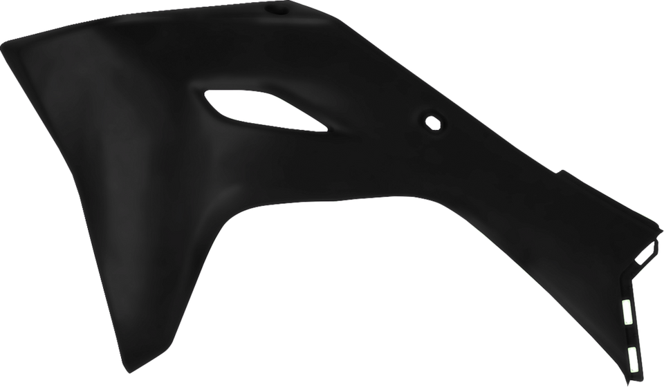 Replica Radiator Shrouds - Black - Kawasaki KX 450 - Lutzka's Garage