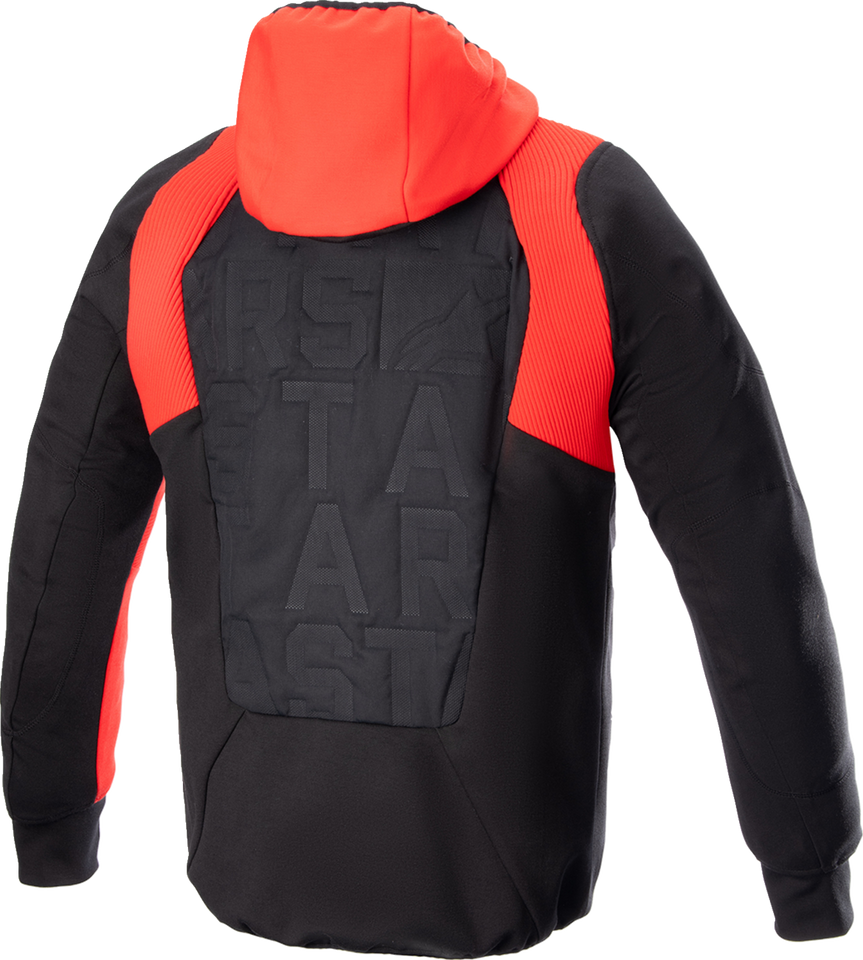 MSE Hybrid Hooded Jacket - Black/Red - Small - Lutzka's Garage