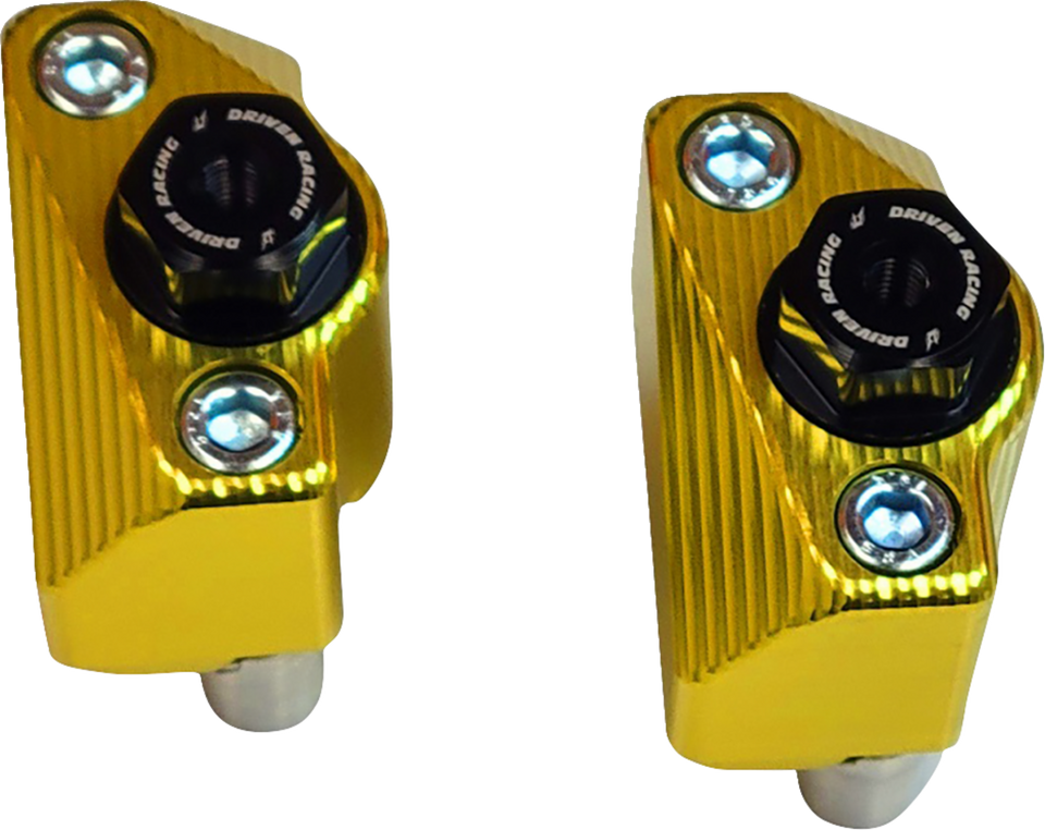 Captive Axle Block - Gold - Grom - Lutzka's Garage