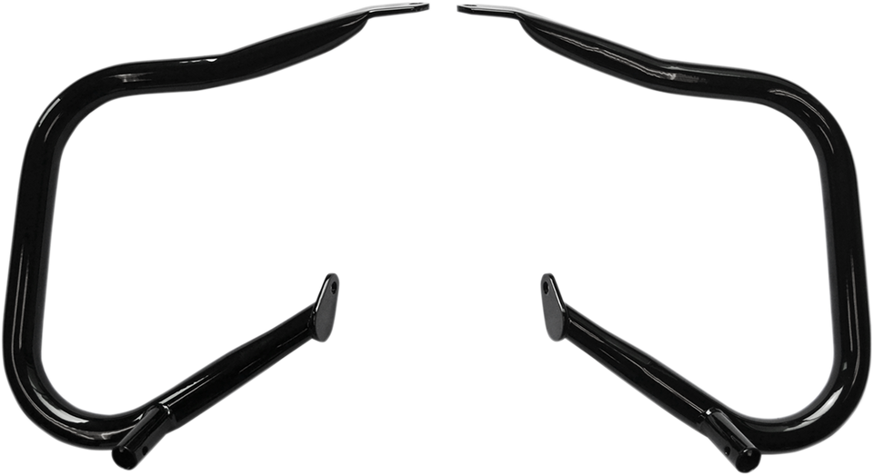 Rear Saddlebag Bars - Black - Touring - Lutzka's Garage