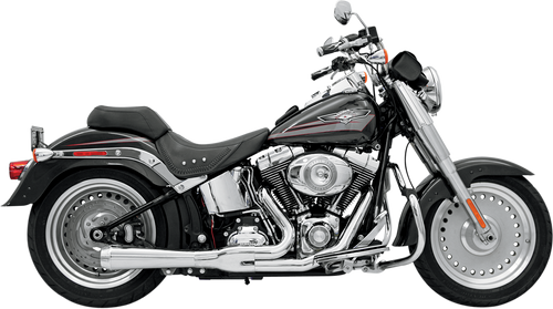 2:1 Exhaust - Chrome - Short - Softail - Lutzka's Garage