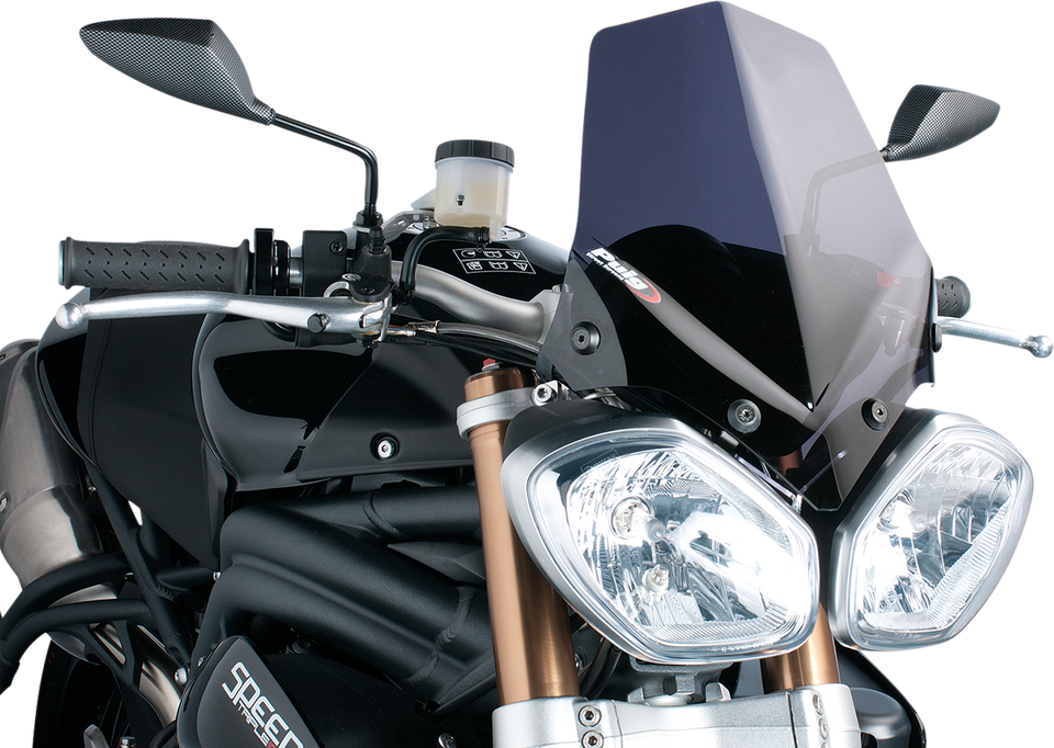 New Generation Windscreen - 14" - Dark Smoke - Speed Triple - Lutzka's Garage