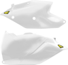 Side Panels - White - KTM - Lutzka's Garage