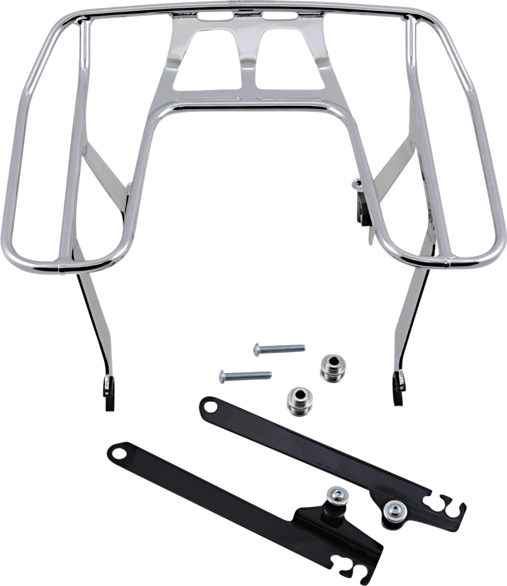 Detachable Wrap Around Rack - Chrome - Lutzka's Garage