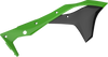 Radiator Cover - Green/Black - KX 250F - Lutzka's Garage