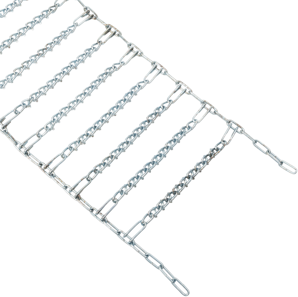 Tire Chains - V-Bar - 2 Space - 14" W x 51" L - Pair