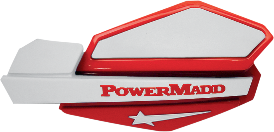 Handguards - Red/White - Lutzka's Garage