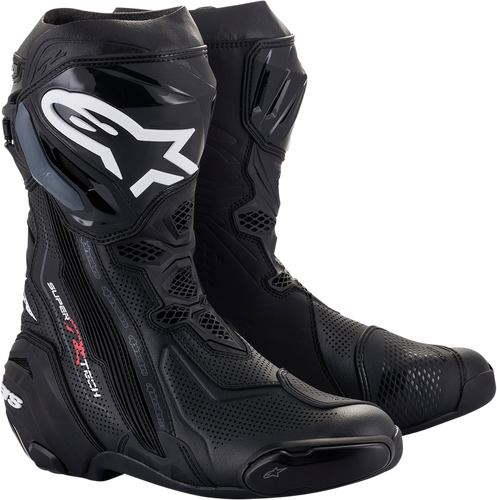 Supertech V Boots - Black - US 9.5 / EU 44 - Lutzka's Garage