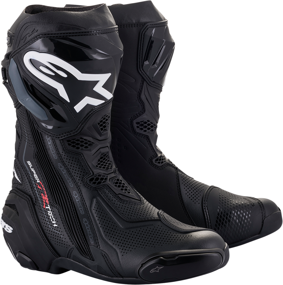 Supertech V Boots - Black - US 7.5 / EU 41 - Lutzka's Garage