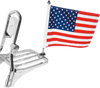 Square Sissy Bar Rack Flag Mount - 10" X 15"