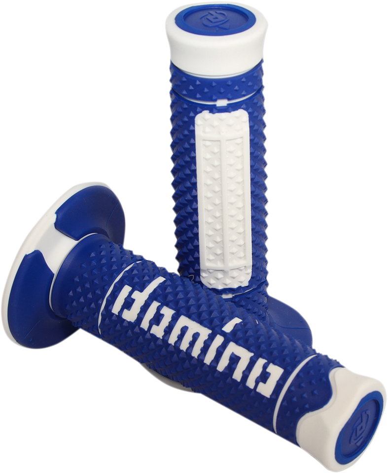 Grips - Diamonte - Dual Compound - Blue/White - Lutzka's Garage