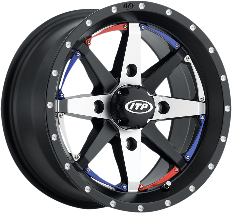Wheel - Cyclone - Front/Rear - 14x7 - 4/137 - 5+2