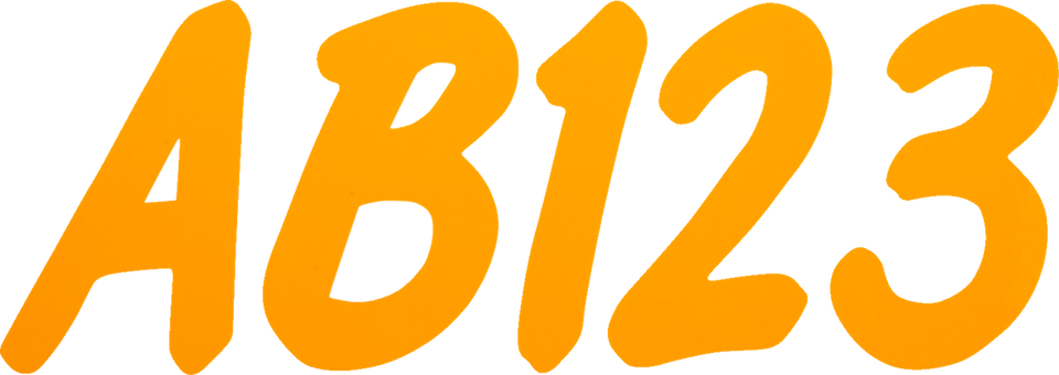 Sticker Kit 400 - Orange - Lutzka's Garage