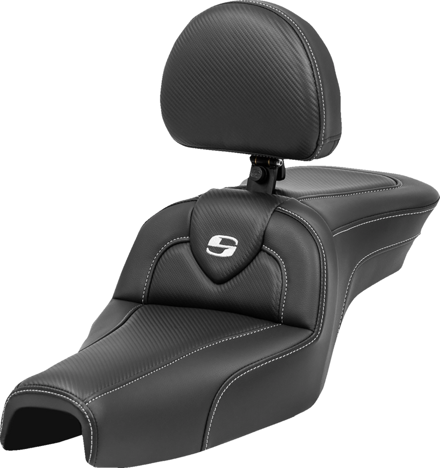 Roadsofa™ Seat - with Backrest - Carbon Fiber - XL 04-22 - Lutzka's Garage