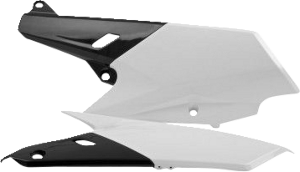 Side Panels - OEM White/Black - YZF 250/450 | WRF 250/450