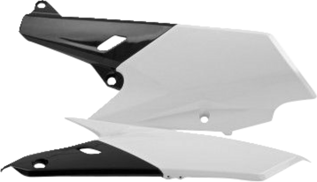 Side Panels - OEM White/Black - YZF 250/450 | WRF 250/450