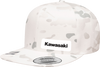 Kawasaki Snapback Hat - Camo White - Lutzka's Garage