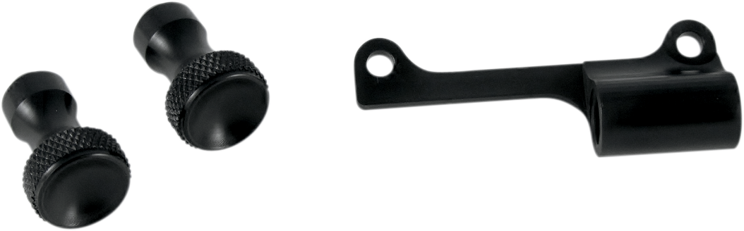 Mikuni Choke Bracket - Black - Lutzka's Garage