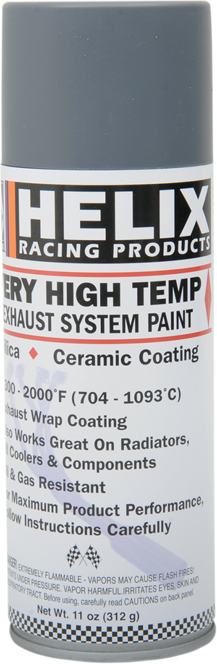 High-Temperature Paint - Gray - 11 oz. net wt. - Aerosol - Lutzka's Garage