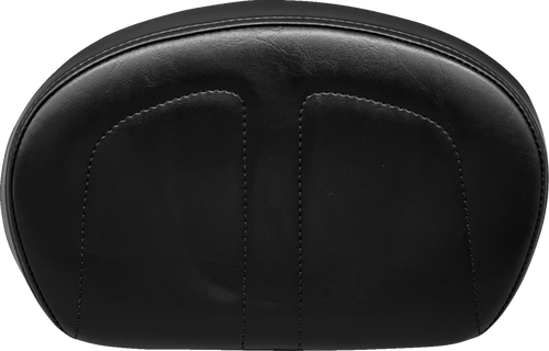 Sissy Bar Pad - Medium - Maverick - Shiny Black - Lutzka's Garage