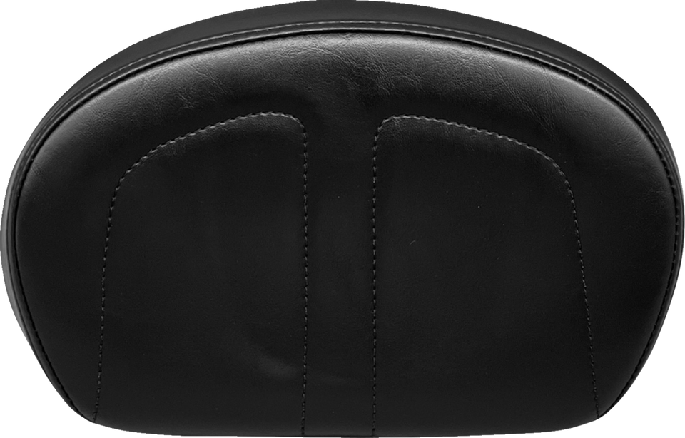 Sissy Bar Pad - Medium - Maverick - Shiny Black - Lutzka's Garage