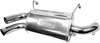 Double Barrel Slip-On Muffler - Ceramic Chrome