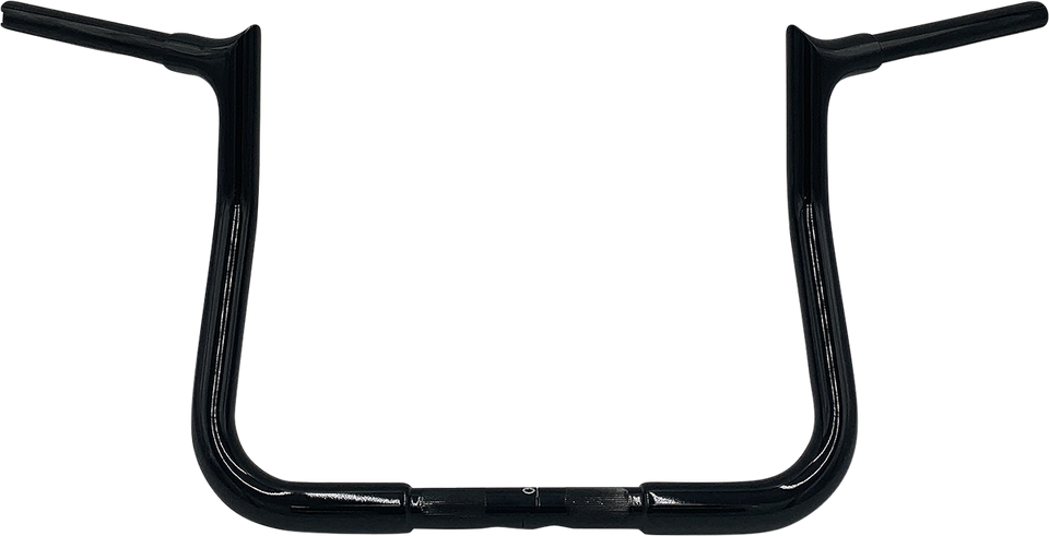 Handlebar - Pointed Top - 11" - Black - Lutzka's Garage