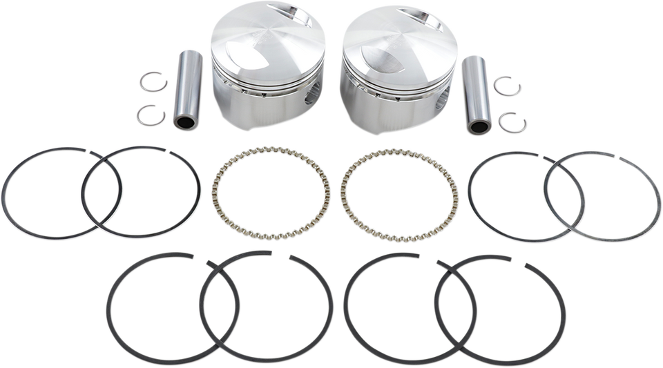 Piston Kit - +0.030" - 80" Big Twin 1340 cc