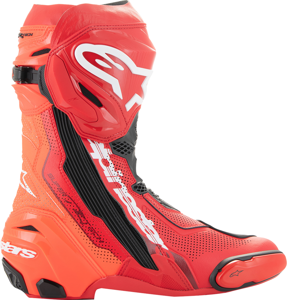 Supertech R Vented Boots - Red - US 7.5/EU 41 - Lutzka's Garage