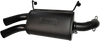Double Barrel Slip-On Muffler - Ceramic Black - Lutzka's Garage