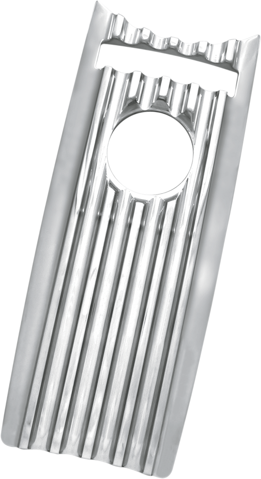 Dash Insert - Finned - Chrome - Lutzka's Garage