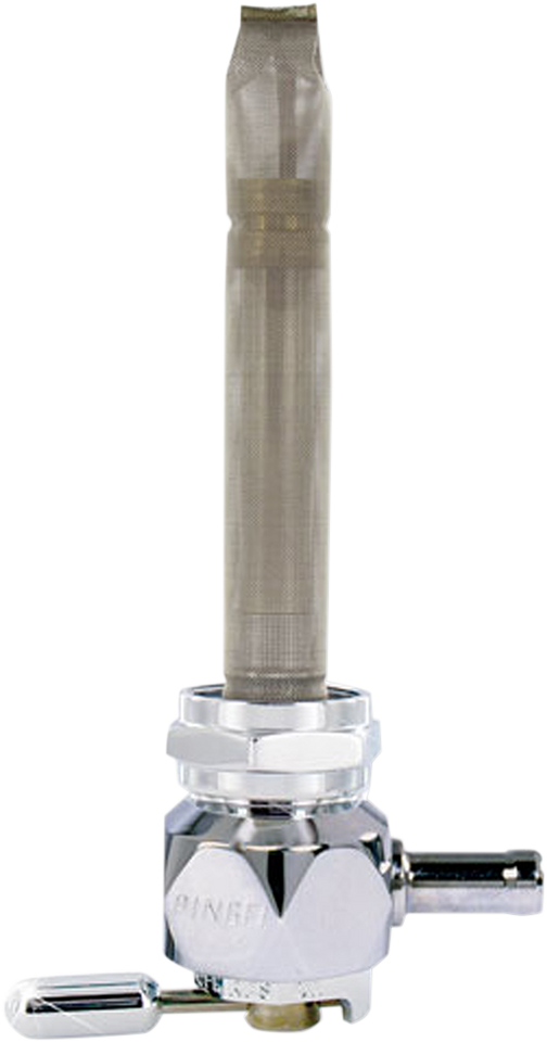 Hex Fuel Valve - Diamond Chrome - 22 mm