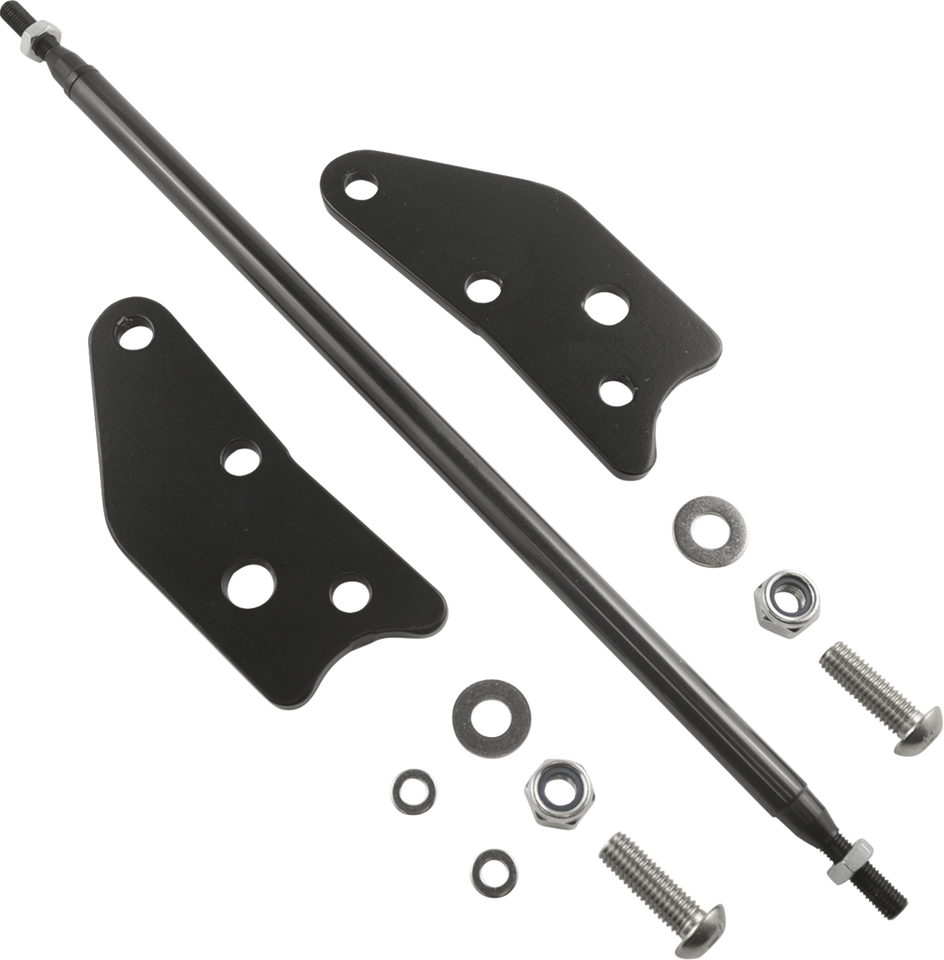 Forward Control Extension Kit - Black - Indian - Lutzka's Garage
