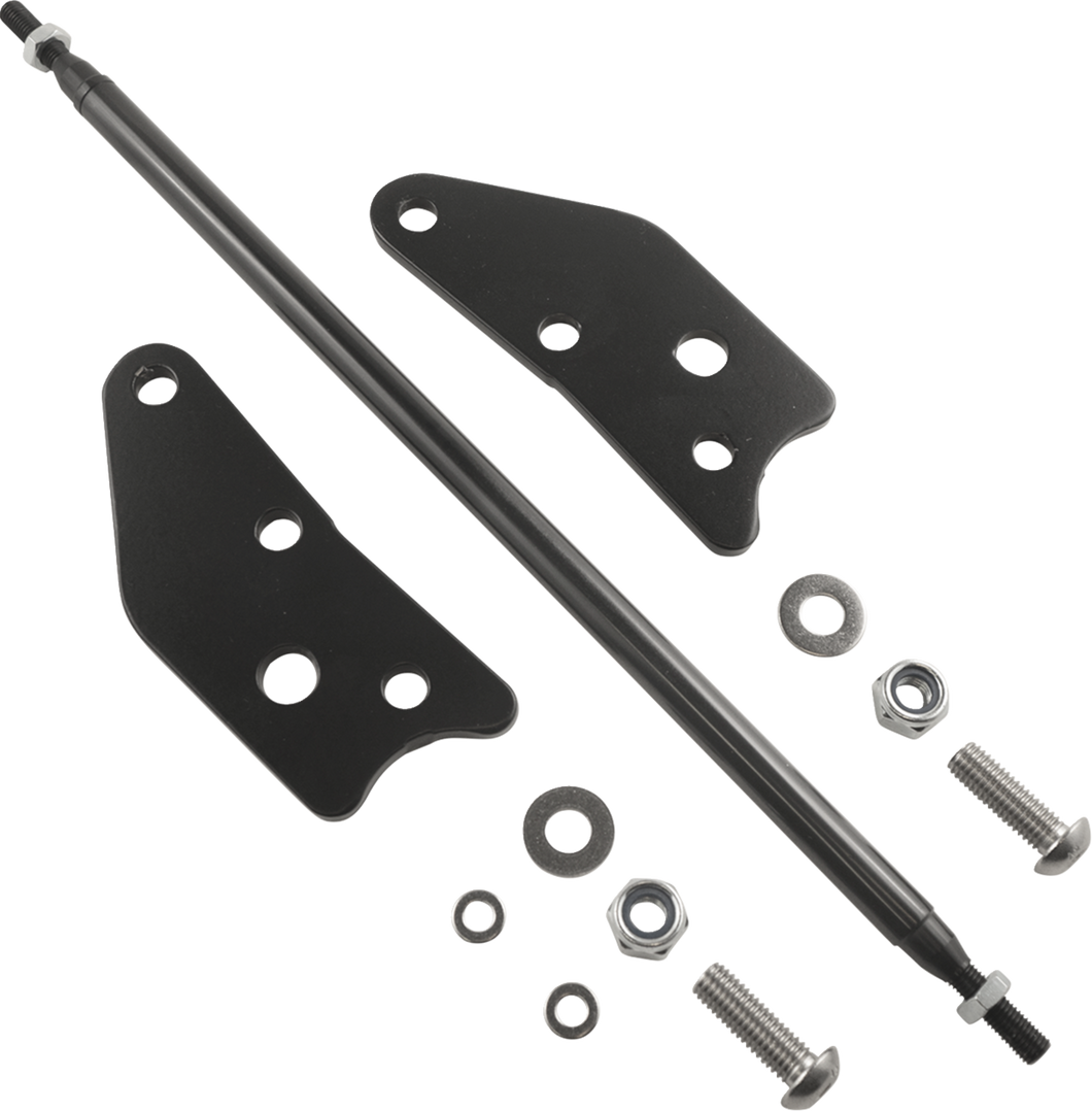 Forward Control Extension Kit - Black - Indian - Lutzka's Garage