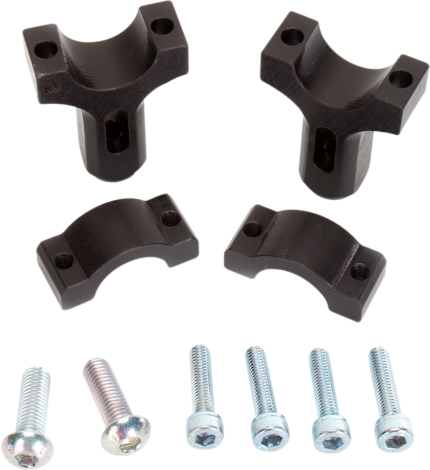 Handguard Clamp - Aluminum - Black - Lutzka's Garage