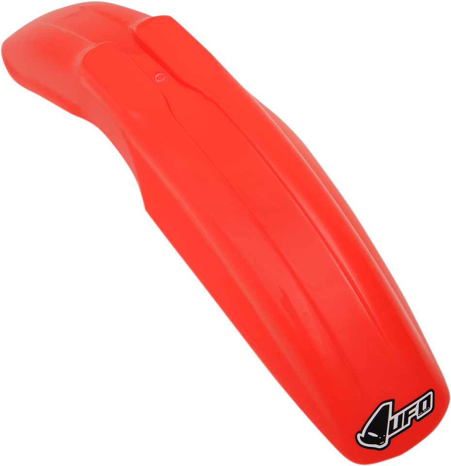 Universal Supermoto Front Fender - Red - Lutzka's Garage