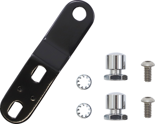 Bare Bones Pillion Pad - Smooth - Black - FL/FX 18-23 - Lutzka's Garage