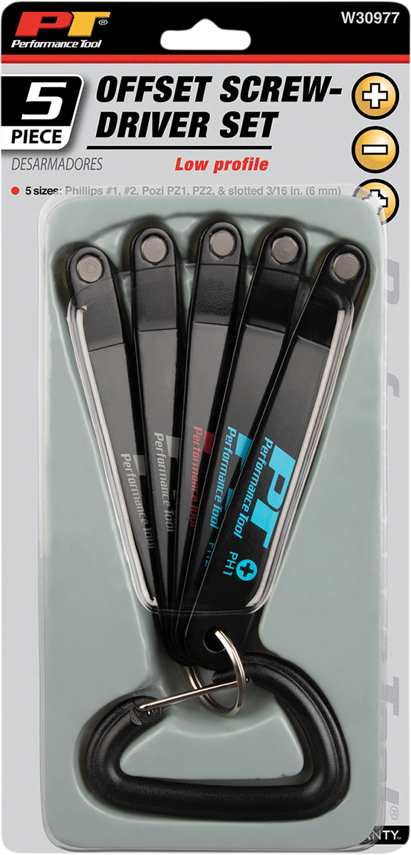Screwdriver Set - Low Profile