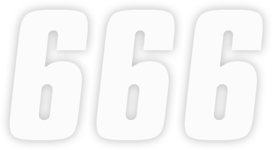 FX Factory Number 6 - White - 4" - Lutzka's Garage