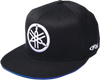 Yamaha Fork Flexfit® Hat - Black/Royal - Small/Medium - Lutzka's Garage