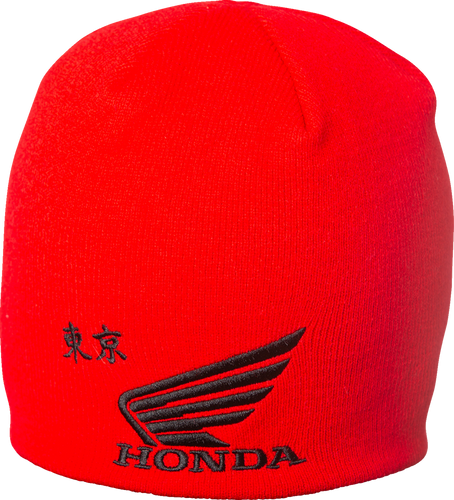 Honda Factory Beanie - Red - Lutzka's Garage