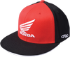 Honda Big Wing Flexfit® Hat - Red/Black - Small/Medium - Lutzka's Garage